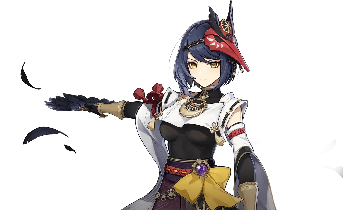 Kujou Sara artwork