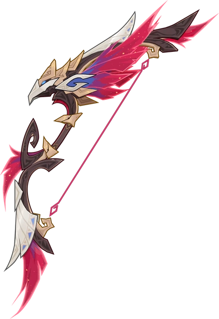 Astral Vulture's Crimson Plumage
